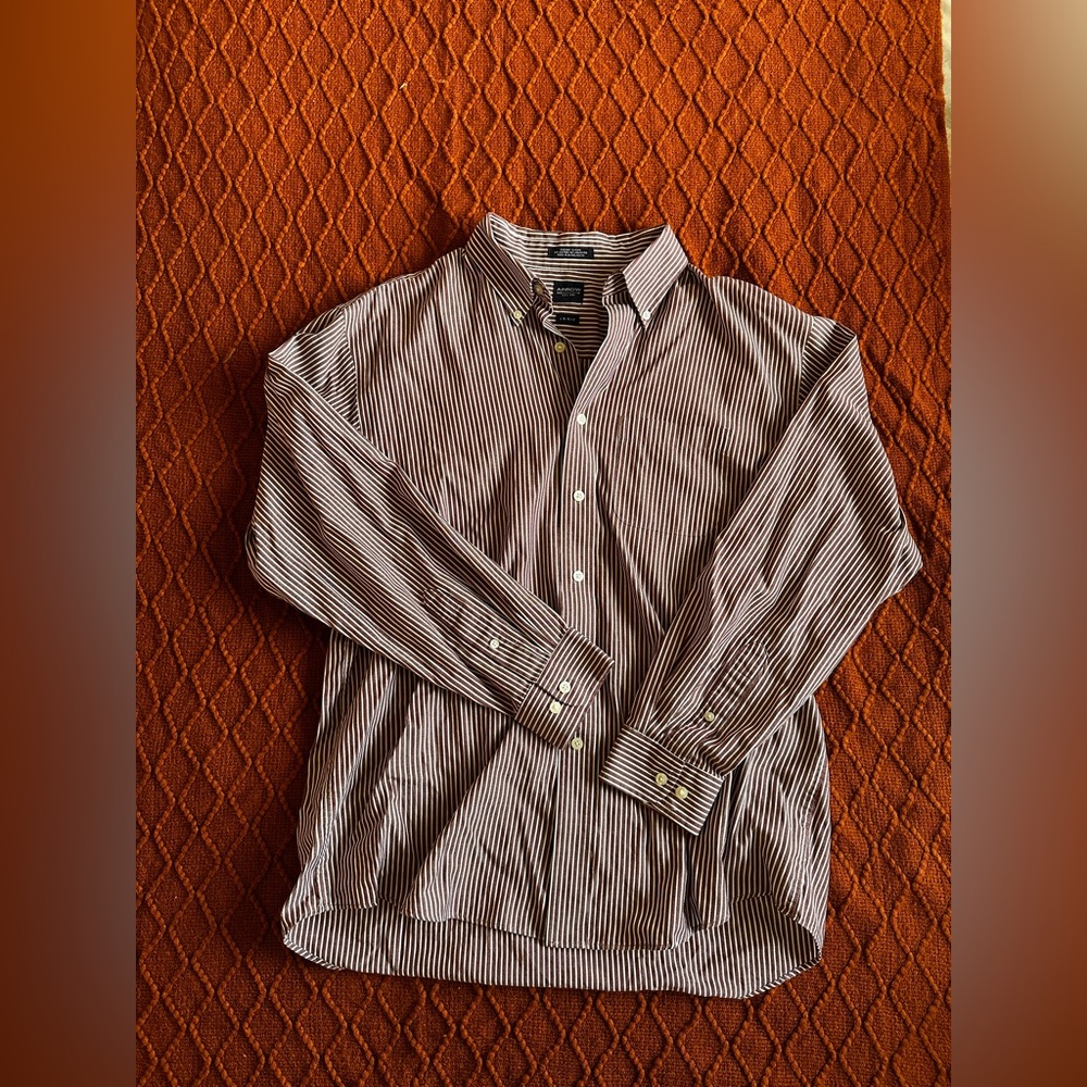 Arrow Striped Button Down